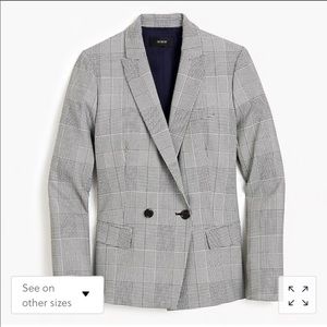 J. Crew Dover Blazer in Glen Plaid